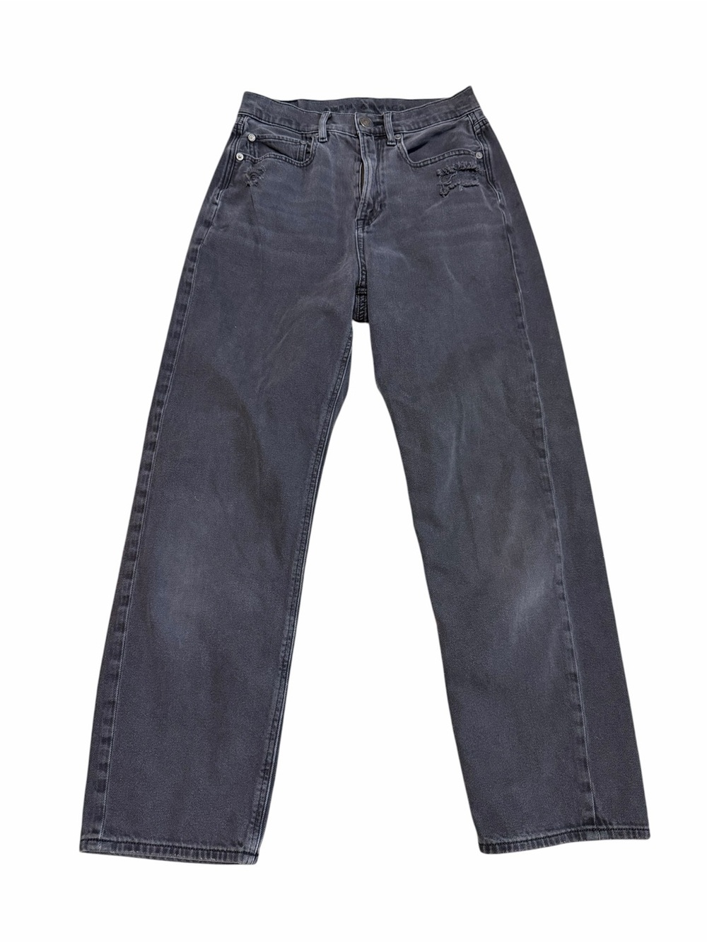 American Eagle Women's Highest Rise 90's Boyfriend Jeans Washed Black Size 6